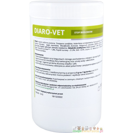 DIARO-VET 500 g - stop biegunkom dla gołębi