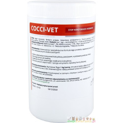 COCCI-VET 500 g - stop kokcydiozie i robakom dla gołębi