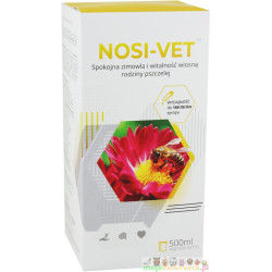 NOSI-VET 500 ml – witalność wiosną i spokojna zimowla bez nosemozy i grzybicy dla pszczół